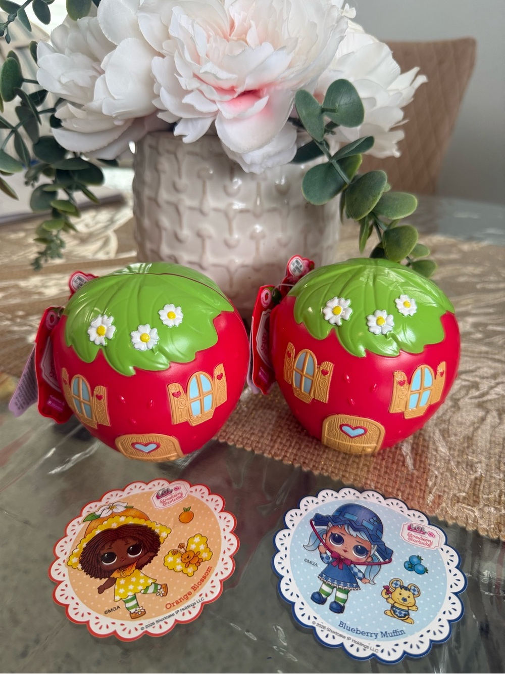 Strawberry Playhouse Kids Toy - Red & Green